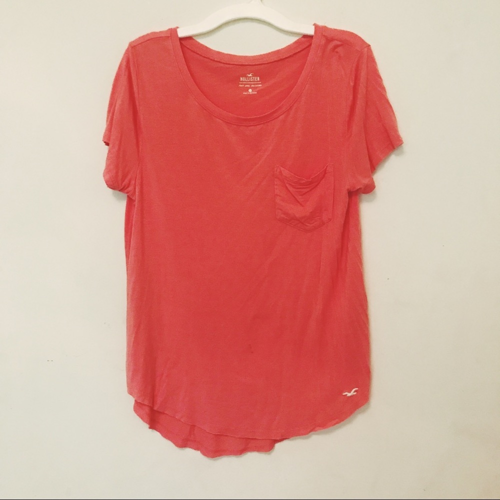 🚨4/$20🚨 hollister pink tshirt